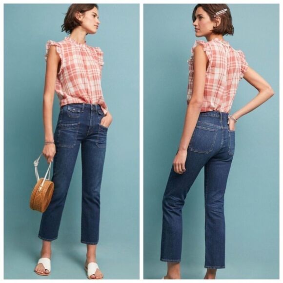 Citizens of Humanity Kamila High Rise Flare Jeans - Picture 1 of 12